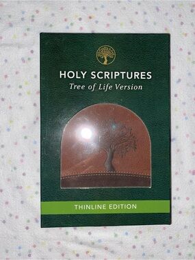 Holy Scriptures Tree of Life Version Thinline Edition - Brown Leatherette